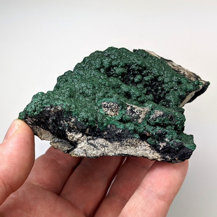 Malachite, Kolwezi, Congo, 236 grams