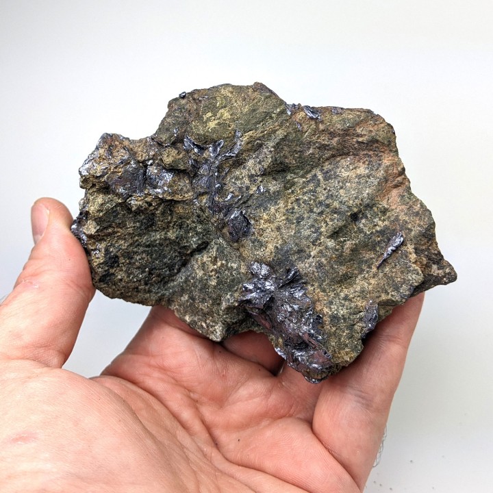 Molybdénite, Azgour, Maroc, 336 grammes