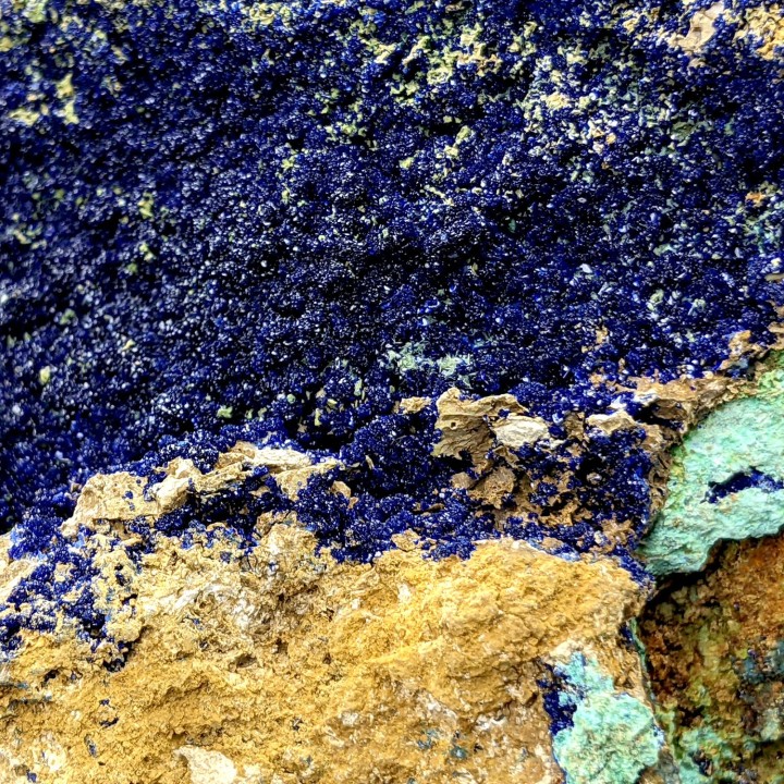 Azurite, Oujda-Angad, Morocco, 157 grams