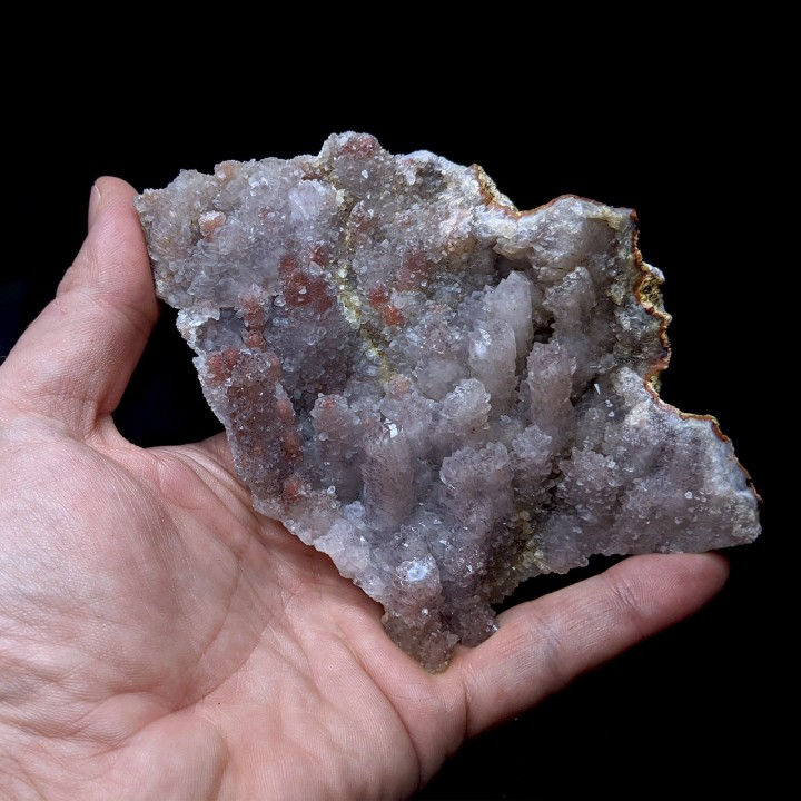 Stalactites de quartz, Tichka, Maroc, 223 grammes