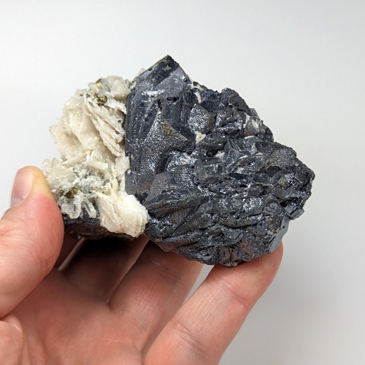 Galène, calcite, Mine de Borieva, Bulgarie, 554 grammes