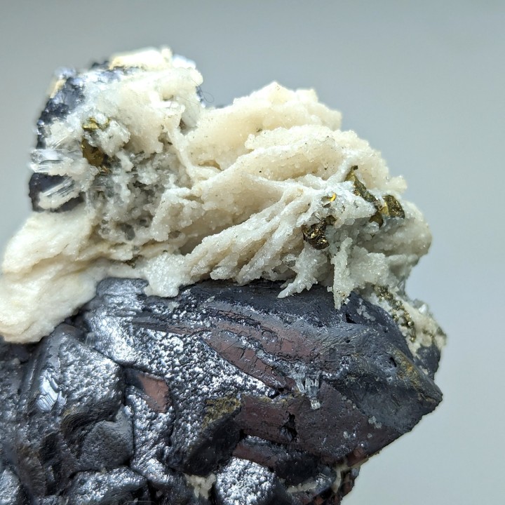 Galène, calcite, Mine de Borieva, Bulgarie, 554 grammes