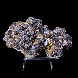 Sphalérite, chalcopyrite, Baia Sprie, Roumanie, 7,2 cm