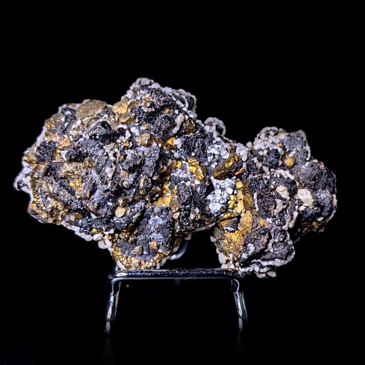 Sphalérite, chalcopyrite, Baia Sprie, Roumanie, 7,2 cm