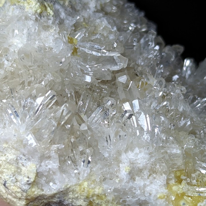 Soufre, célestite, Machow, Pologne, 577 grammes