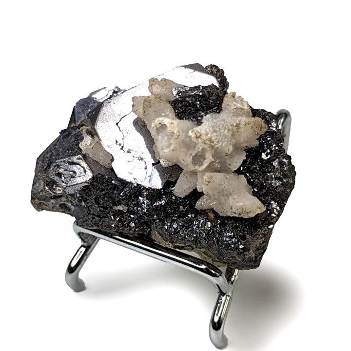 Galena, calcite, Madan, Bulgaria, 97 grams