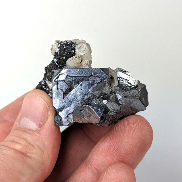 Galena, calcite, Madan, Bulgaria, 97 grams