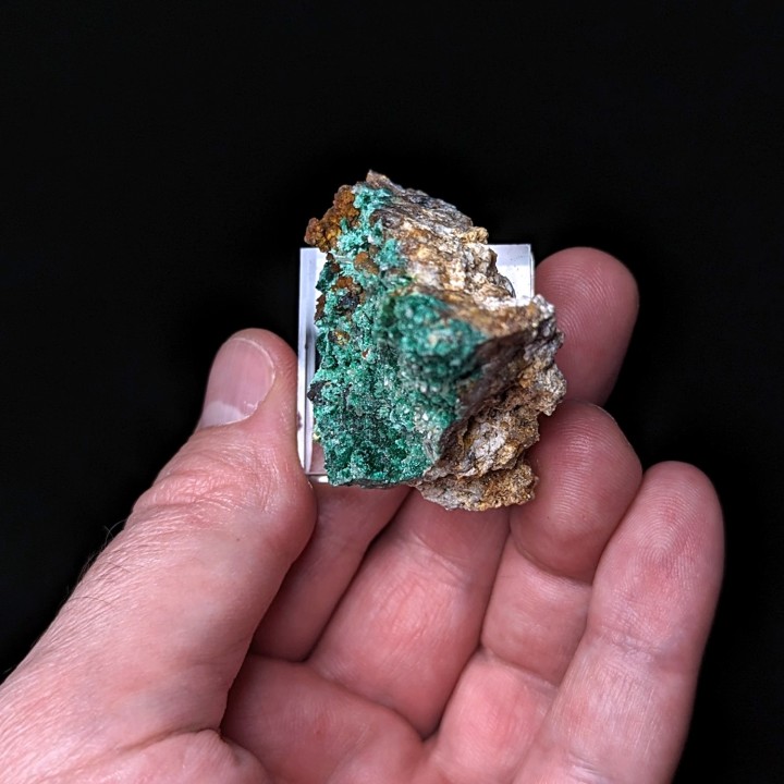 Brochantite, Bou Beker, Maroc, 4,1 cm