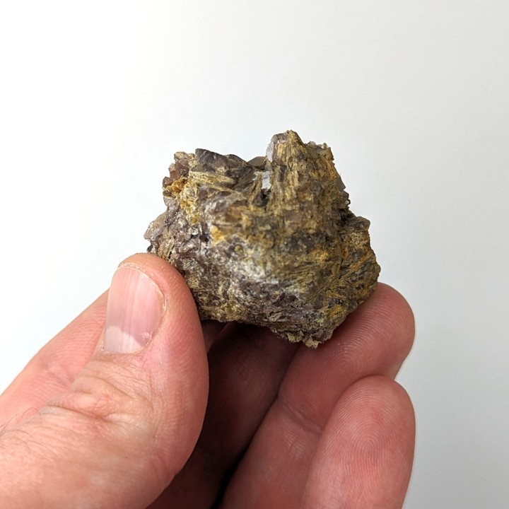 Axinite, La Mongie, France, 3,7 cm