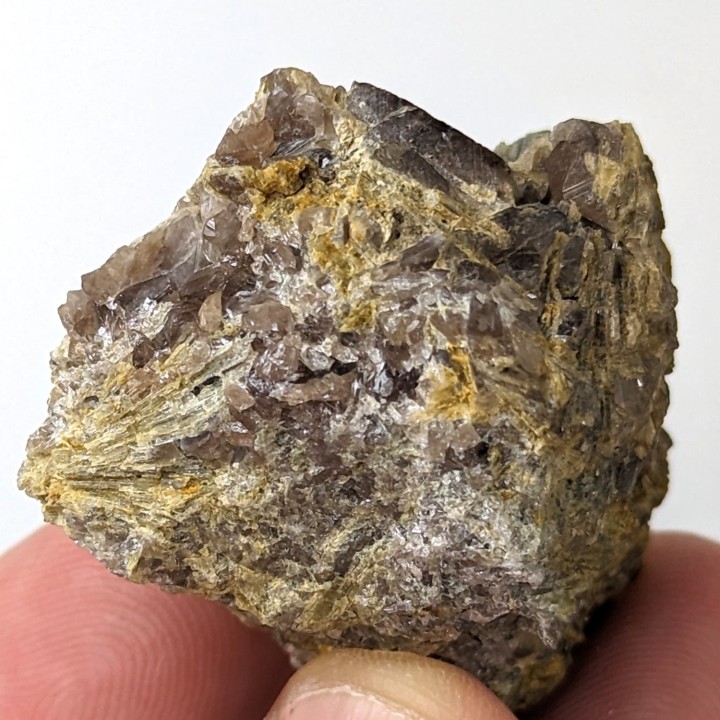 Axinite, La Mongie, France, 3,7 cm