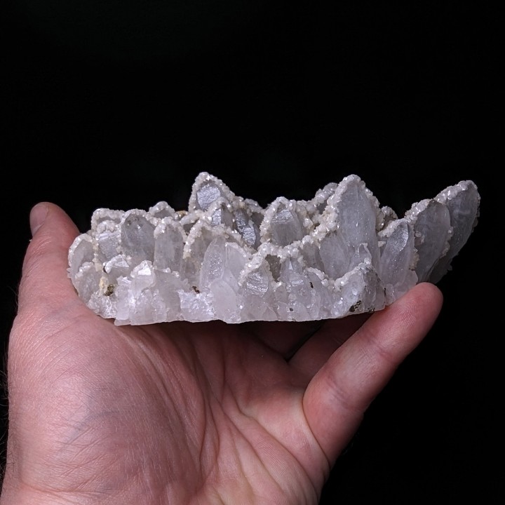 Quartz, dolomite, Cavnic, Romania, 475 grams