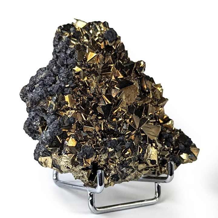 Pyrite, sphalerite, Huaron, Peru, 403 grams