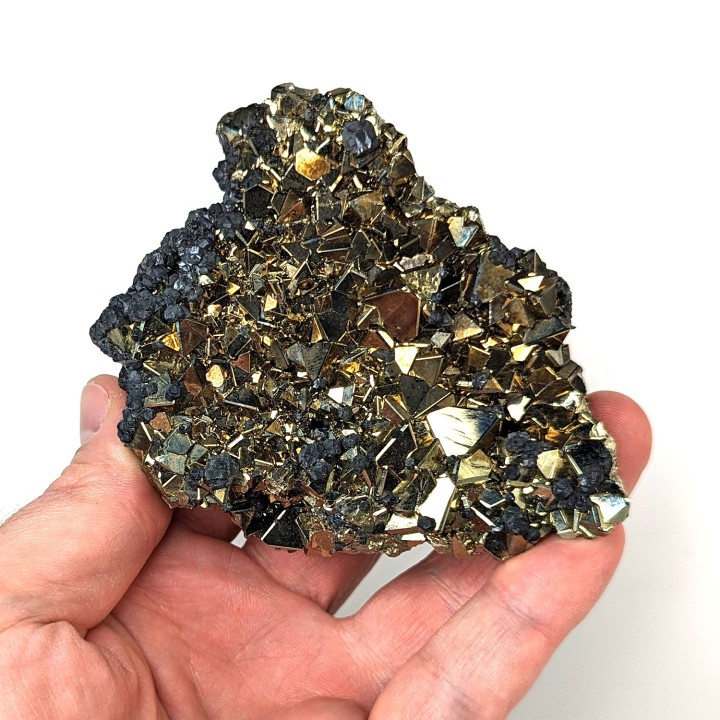 Pyrite, sphalerite, Huaron, Peru, 403 grams