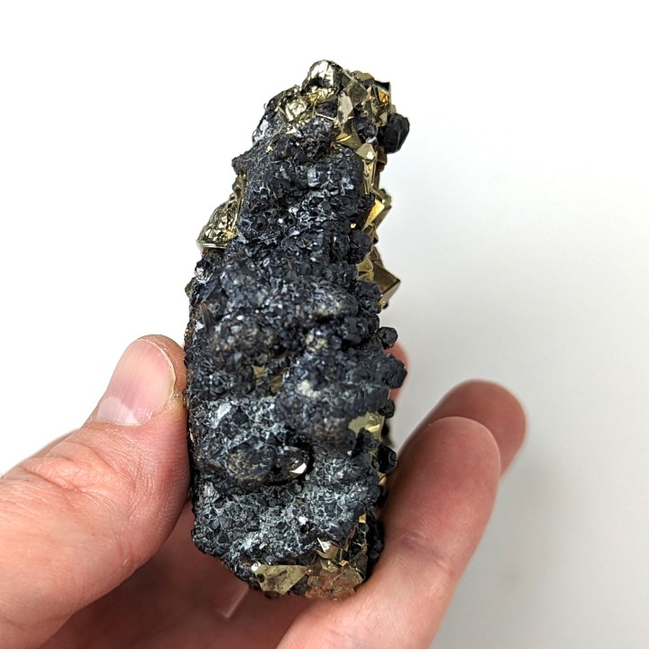 Pyrite, sphalerite, Huaron, Peru, 403 grams