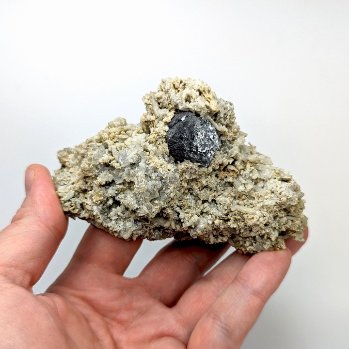 Sphalérite, quartz, Dalnegorsk, Russie, 210 grammes