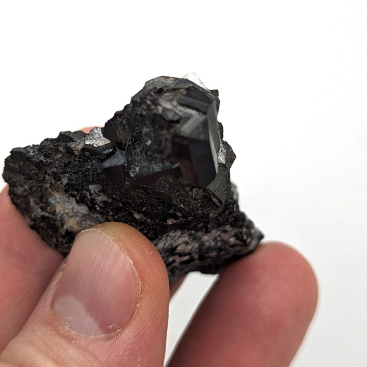 Alabandite, mine d'Uchucchacua, Pérou, 4,1 cm