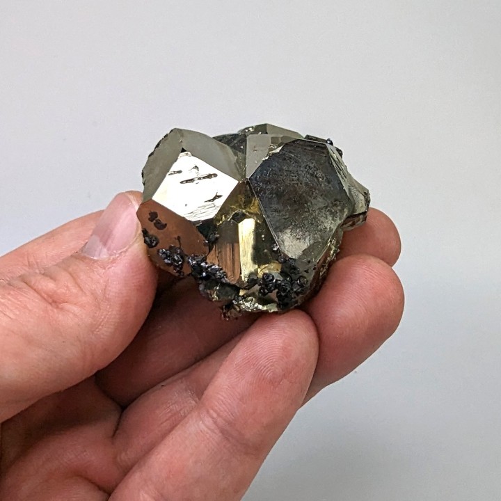Pyrite, sphalerite, Huaron, Peru, 146 grams