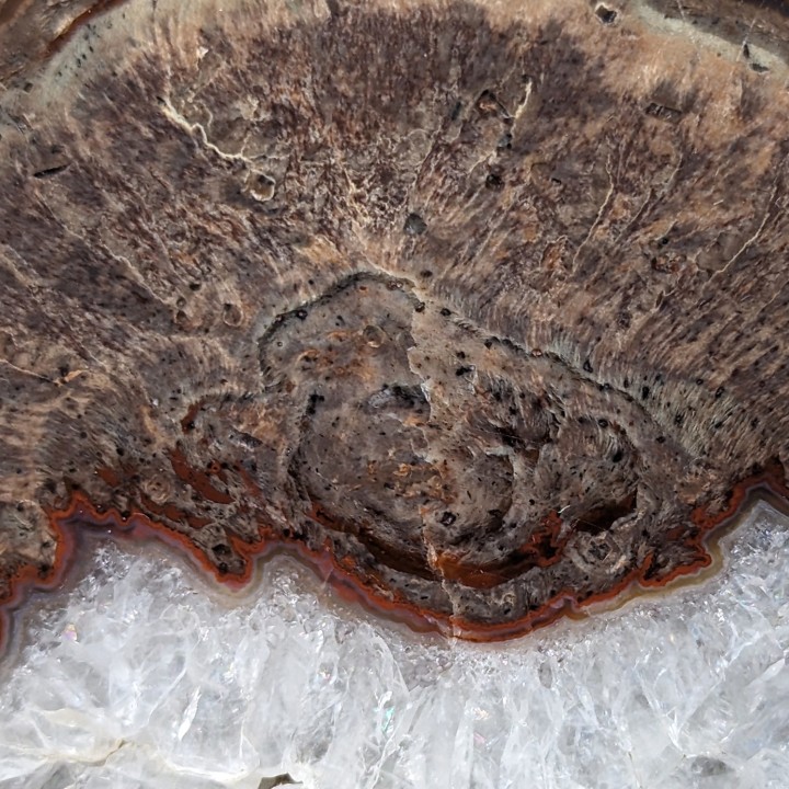 Lithophyse, l'Esterel, France, 540 grammes
