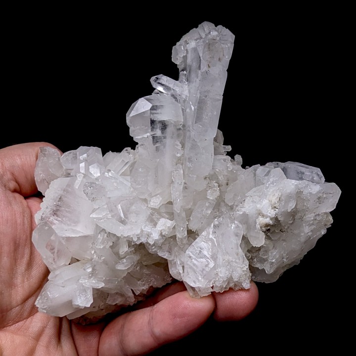 Quartz à âme, Tole, Pakistan, 383 grammes