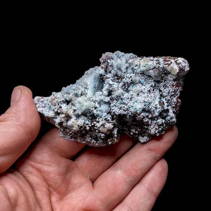 Smithsonite, adamite, Lavrion, Grèce, 9,3 cm