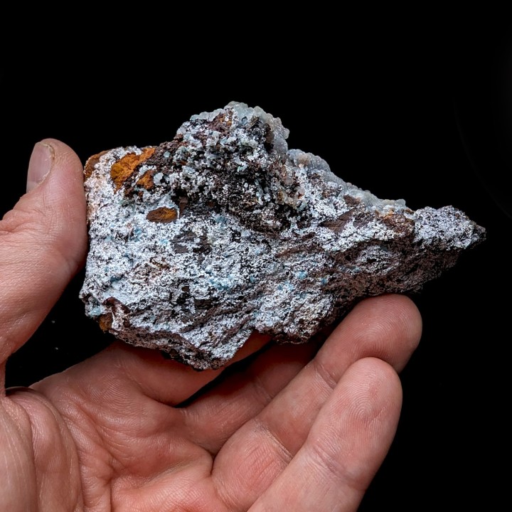 Smithsonite, adamite, Lavrion, Grèce, 9,3 cm