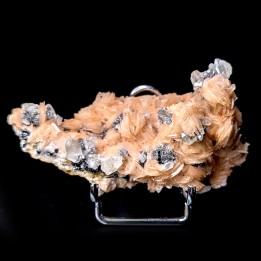 Cérusite, baryte, Mibladen, Maroc, 7,5 cm