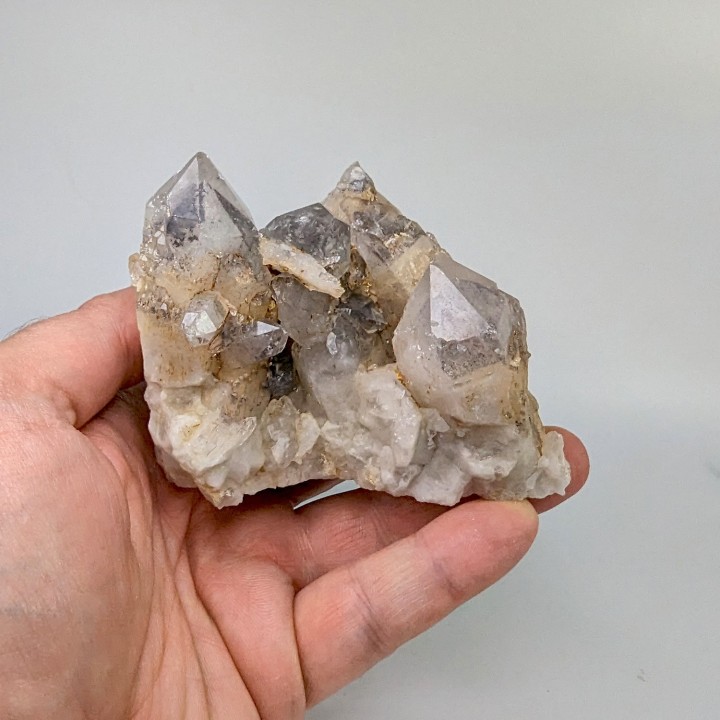 Quartz fantôme, Luena, Congo, 403 grammes
