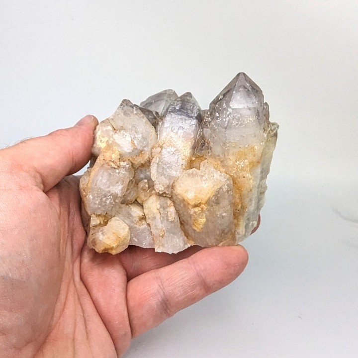 Quartz fantôme, Luena, Congo, 403 grammes