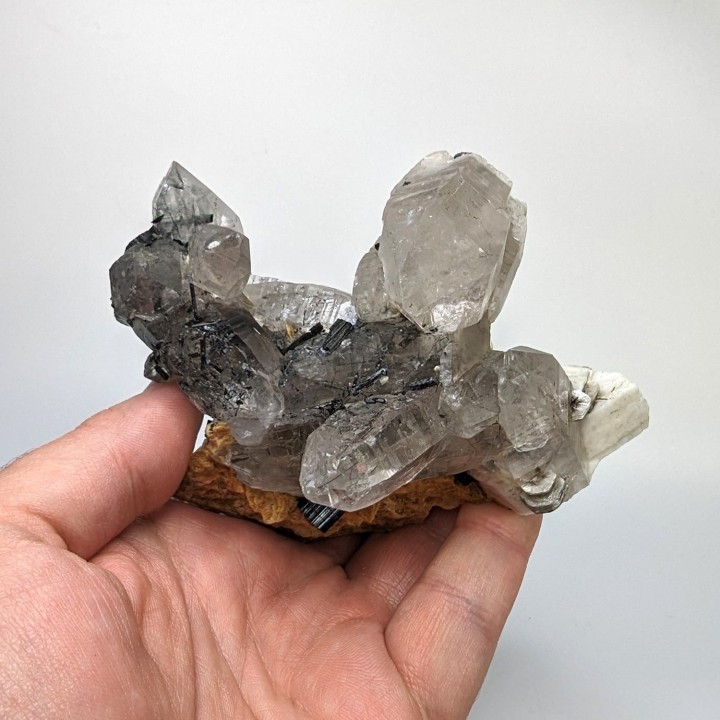 Quartz, tourmaline, Skardu, Pakistan, 292 grams