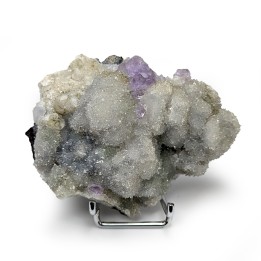 Fluorite, quartz, Dalnegorsk, Russie, 180 grammes