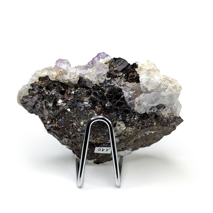 Fluorite, quartz, Dalnegorsk, Russie, 180 grammes
