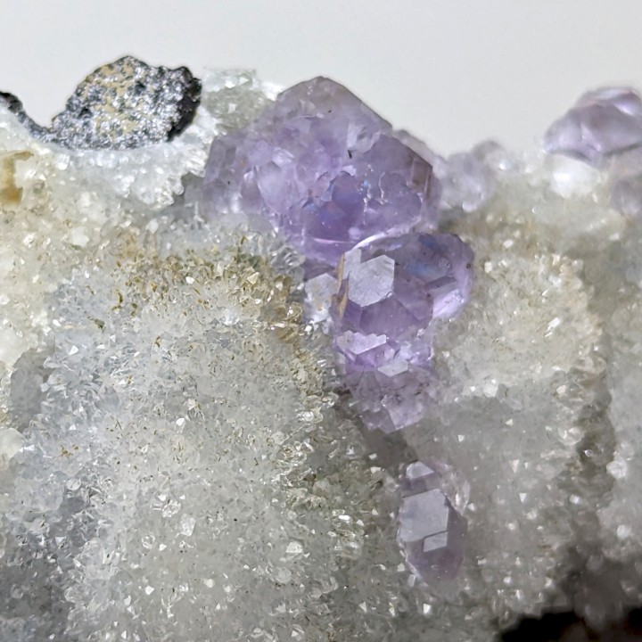 Fluorite, quartz, Dalnegorsk, Russia, 180 grams
