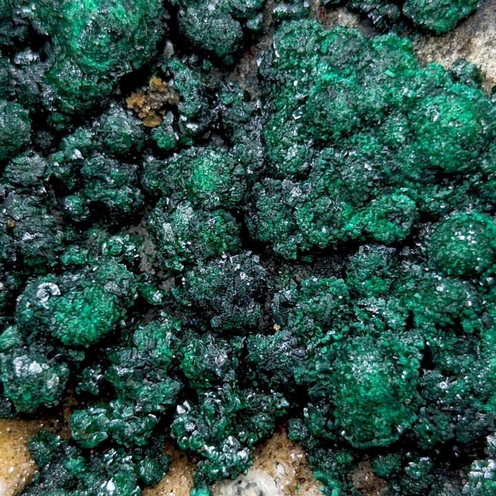 Malachite, Kolwezi, Congo, 203 grammes