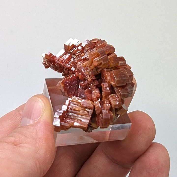 Vanadinite, Mibladen, Morocco, 4.8 cm