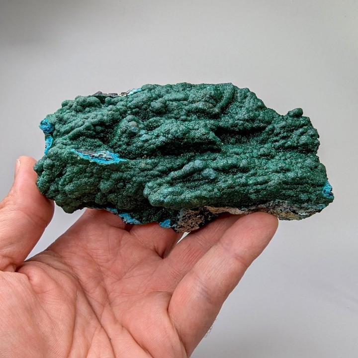 Malachite, chrysocolle, Mine de l'étoile, 187 grammes