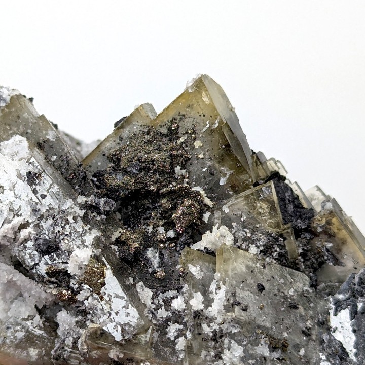 Baryte, pyrite, Oumjrane, Maroc, 287 grammes