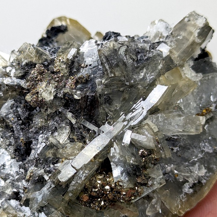 Baryte, pyrite, Oumjrane, Maroc, 287 grammes