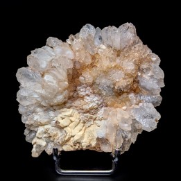 Fleur de quartz, Rio Grande do Sul, Brésil, 8,1 cm