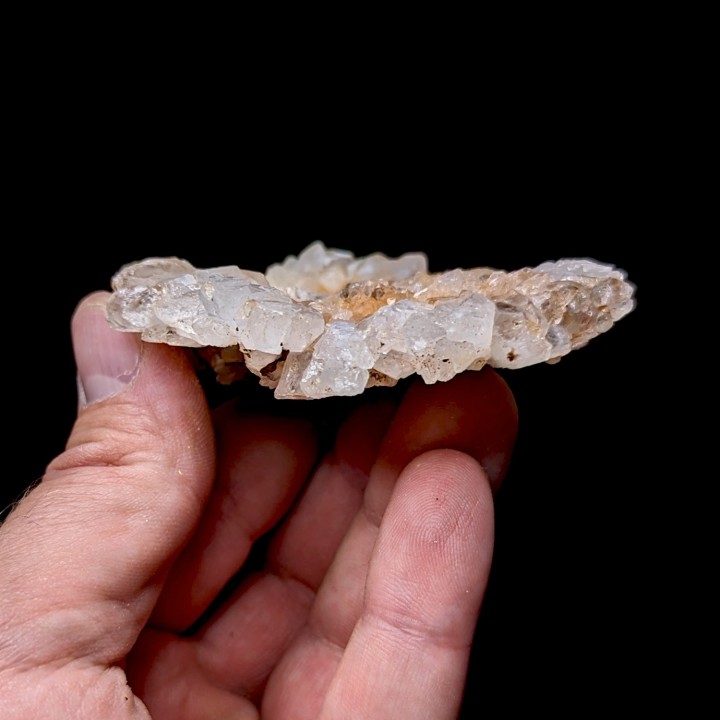 Fleur de quartz, Rio Grande do Sul, Brésil, 8,1 cm