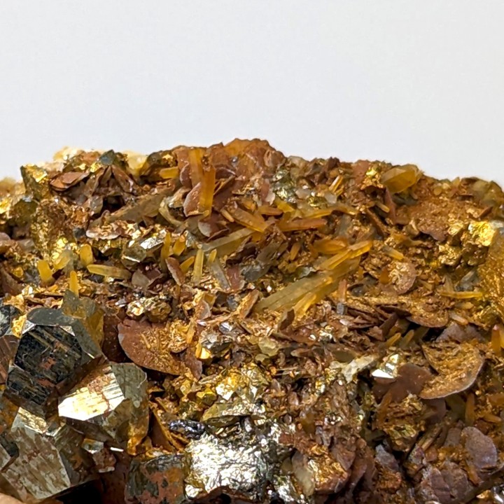 Pyrite, sidérite, Mine de Mésage, France, 4,5 cm