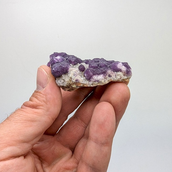 Fluorite, Buxières-les-Mines, France, 5,5 cm