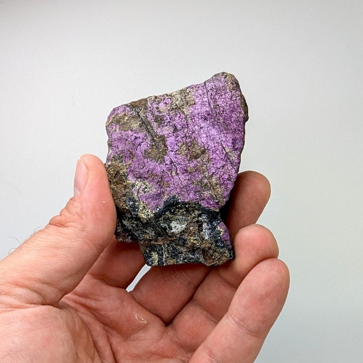 Purpurite, Erongo, Namibie, 129 grammes