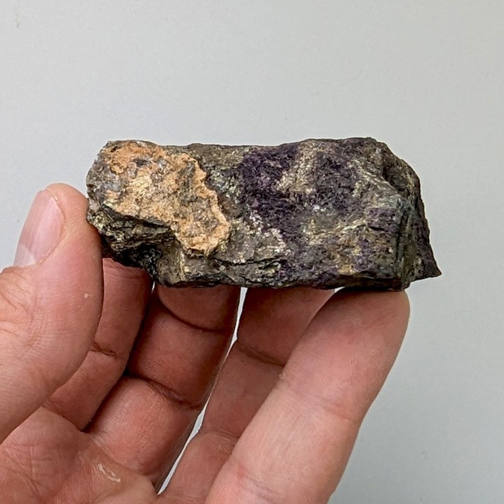 Purpurite, Erongo, Namibie, 129 grammes