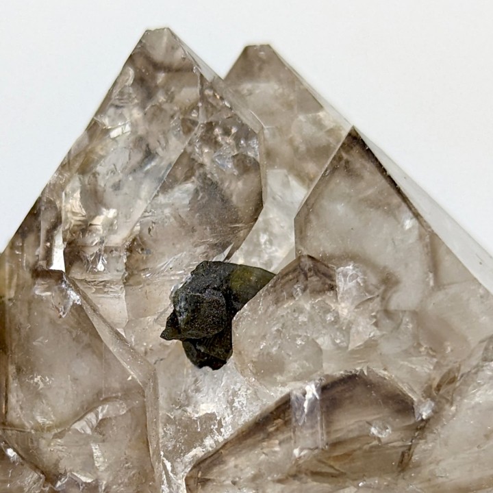 Quartz, Tourmaline, Brazil, 93 grams