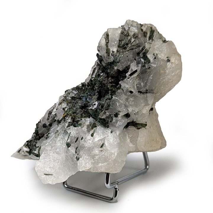 Quartz, tourmaline verte, Brésil, 393 grammes