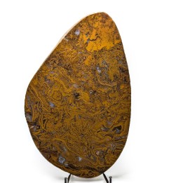 Slice of jasper, Brazil, 15 cm