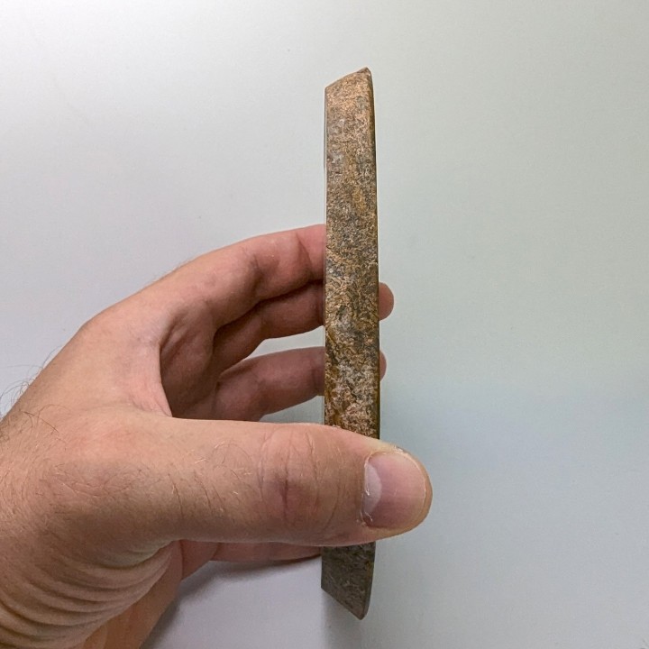 Tranche de jaspe, Brésil, 15 cm