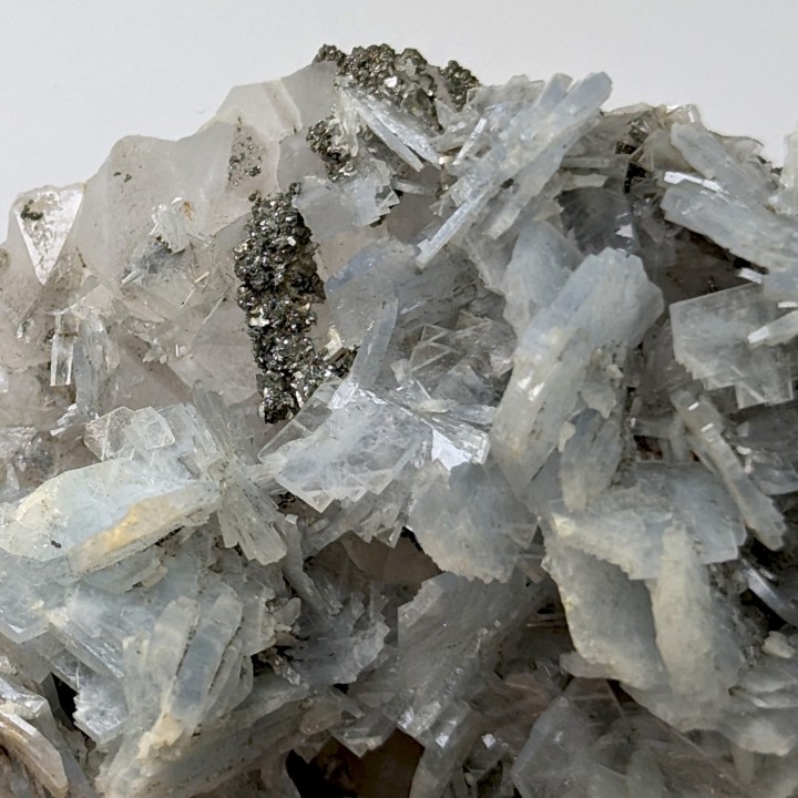Baryte, pyrite, Oumjrane, Morocco, 284 grams