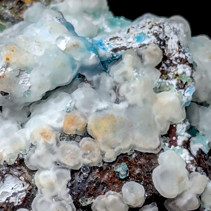 Adamite, smithsonite, Lavrion, Grèce, 122 grams