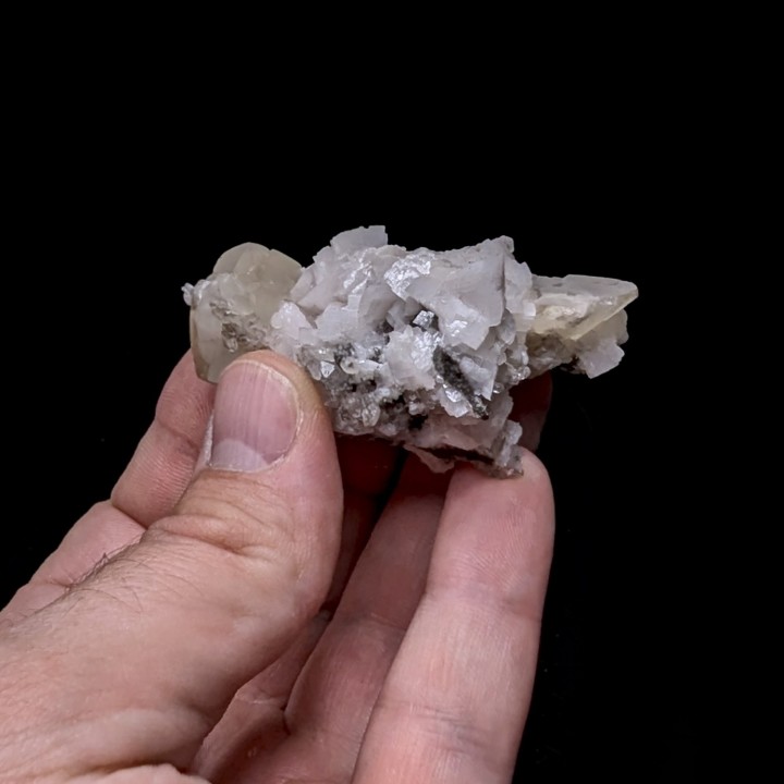 Calcite, dolomite, quartz, Ste Clotilde, Canada, 6.4 cm